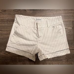 Calvin Klein shorts size 0